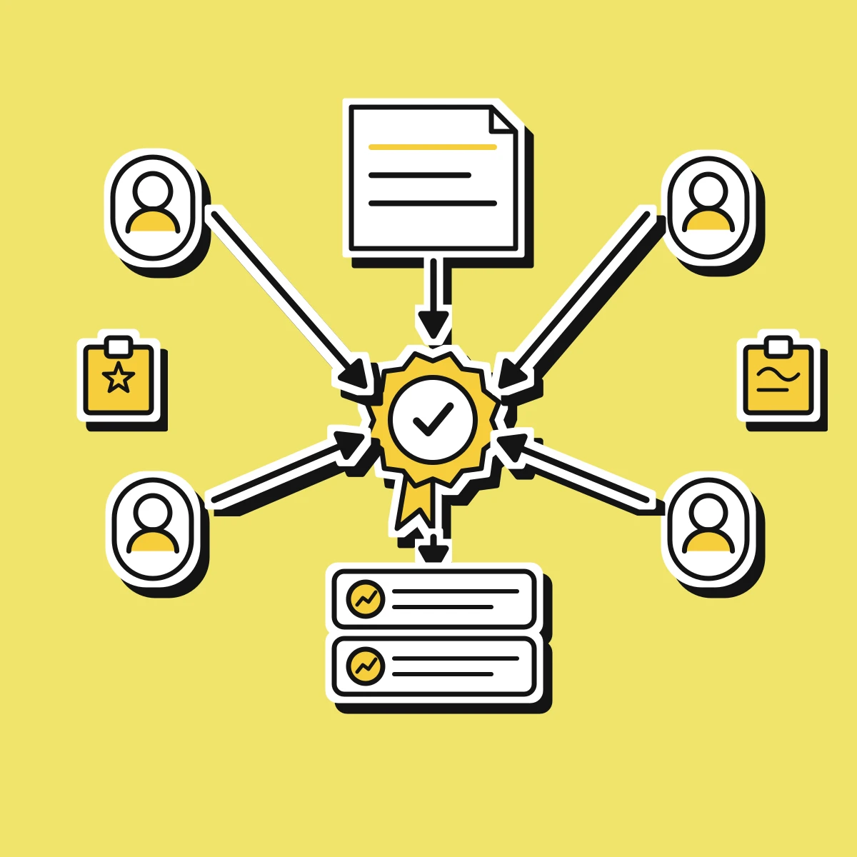 Illustration of an AI coding center of excellence enabling engineering teams