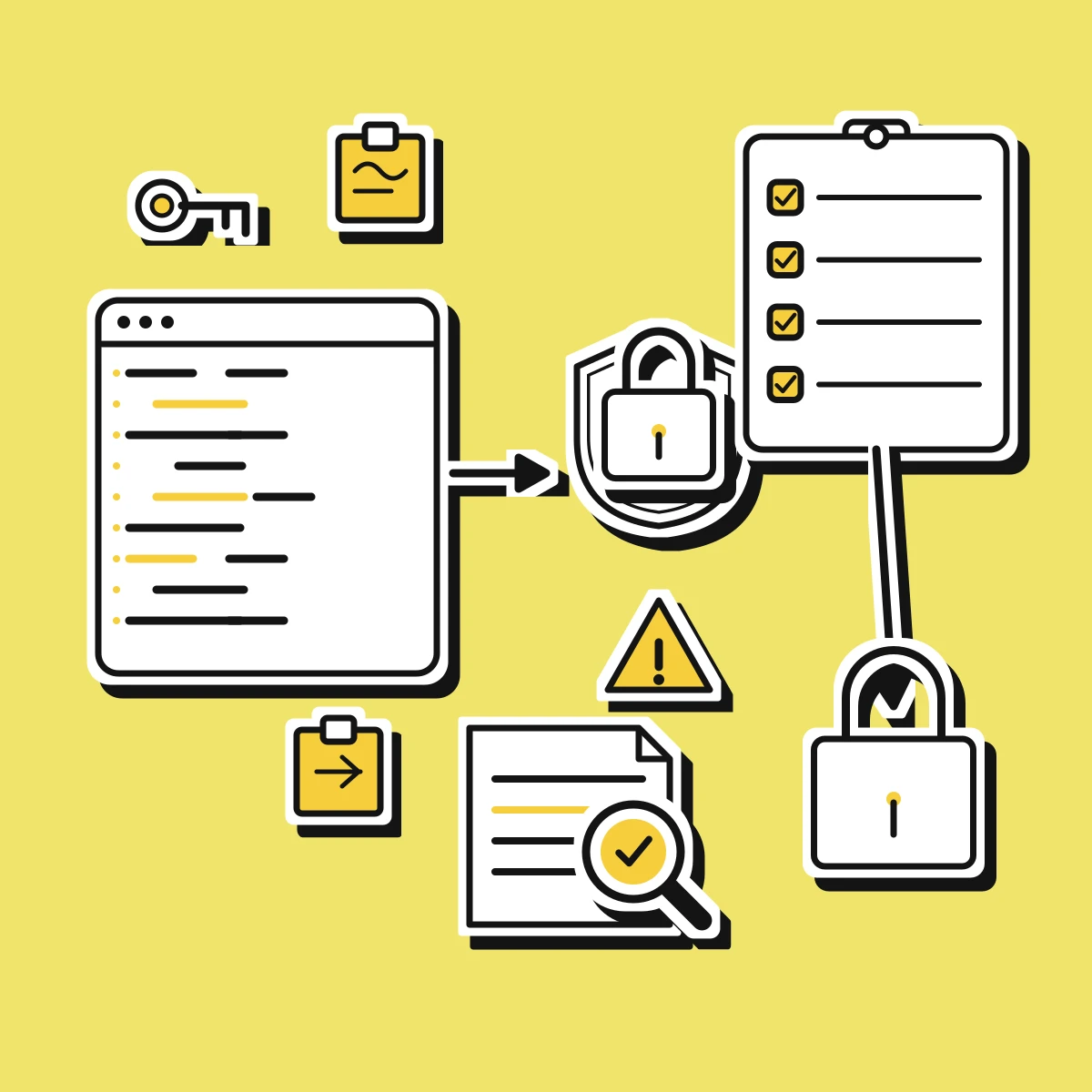 Illustration of GDPR controls protecting personal data in AI coding workflows