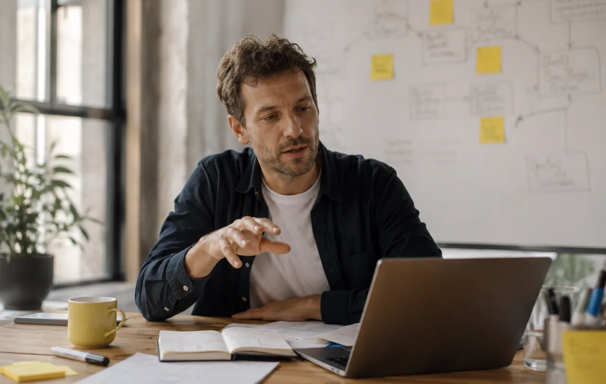 Co-founder-led workshop discussion